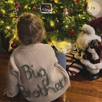 Big Brother Jumper| Little Brother | Personalised Baby Jumper | Embroidered Knit Jumper | Pregnancy Announcement
