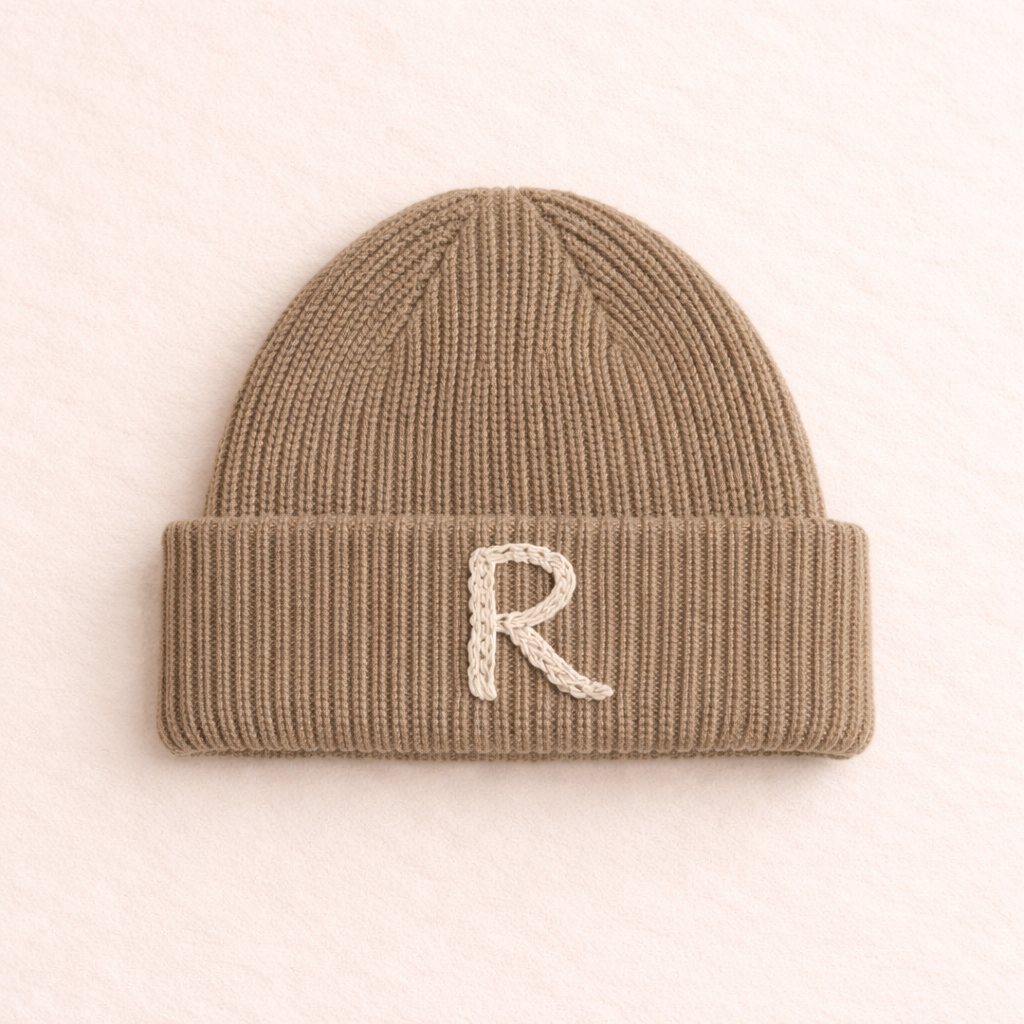 Personalized Baby Name Hat | Hand Embroidered Knit Hat | Girls Boys Unisex | Newborn, Toddler, Child Gift | New Baby Gift | Baby Hat | Beanie