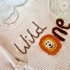 Personalized Baby Jumper | Wild One | Hand Embroidered Knit Jumper | First Birthday Gift | Baby Girl Jumper | Baby Boy Jumper | Bespoke