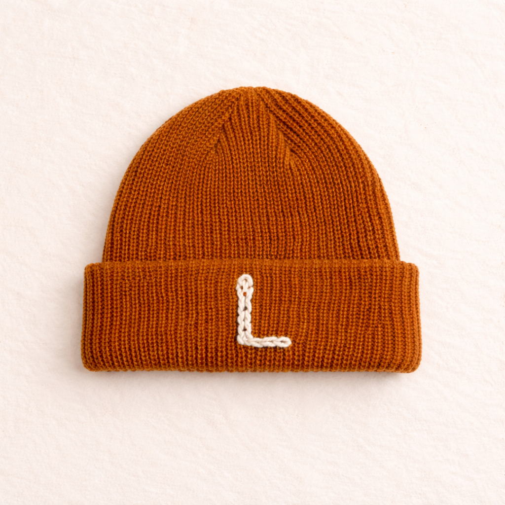 Personalized Baby Name Hat | Hand Embroidered Knit Hat | Girls Boys Unisex | Newborn, Toddler, Child Gift | New Baby Gift | Baby Hat | Beanie