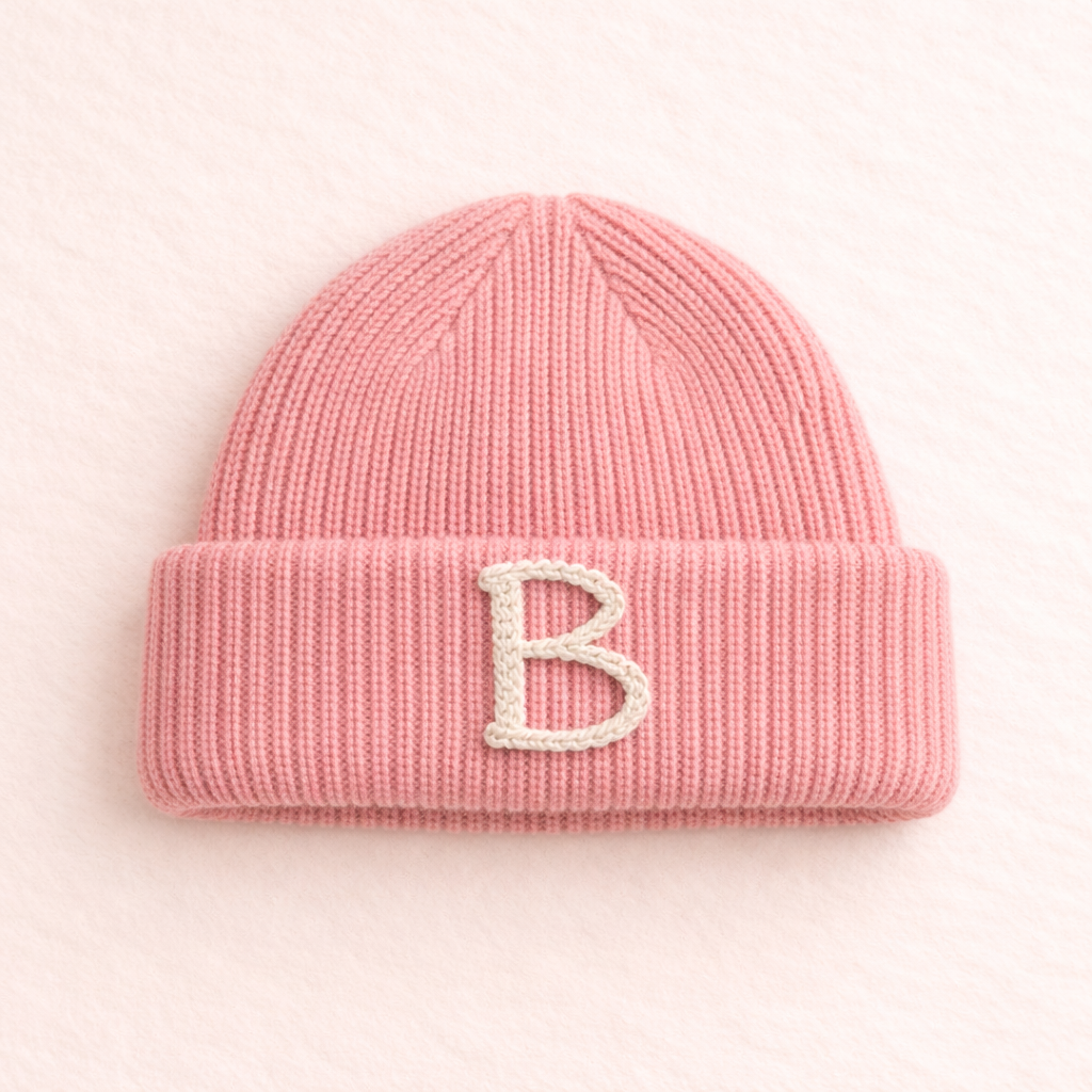 Personalized Baby Name Hat | Hand Embroidered Knit Hat | Girls Boys Unisex | Newborn, Toddler, Child Gift | New Baby Gift | Baby Hat | Beanie