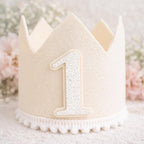 First Birthday Outfit Bundle Girl | ONE Cake Smash Set | Tutu Romper Dress | Tassel Banner, Crown & Cake Topper | 1st Birthday Party Decor